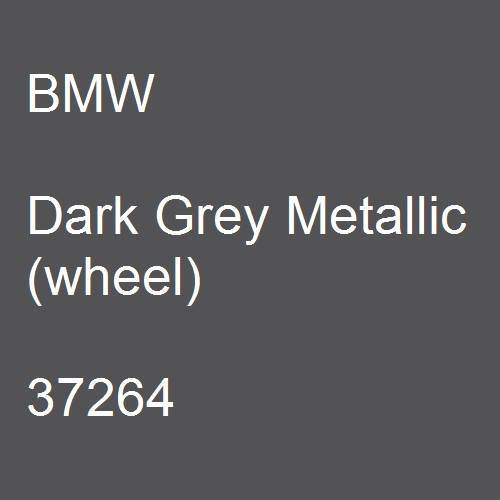 BMW, Dark Grey Metallic (wheel), 37264.